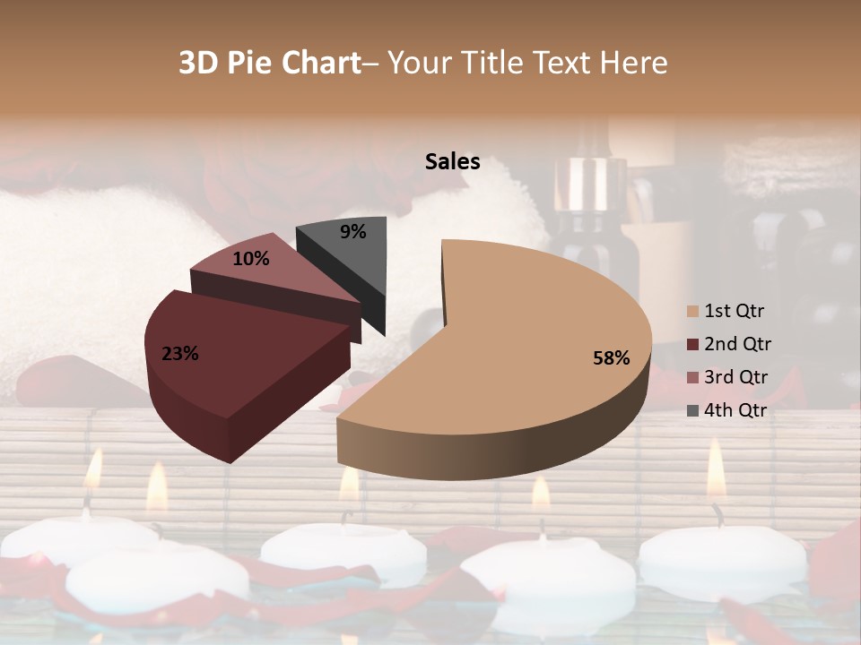 Closeup Rose Stone PowerPoint Template