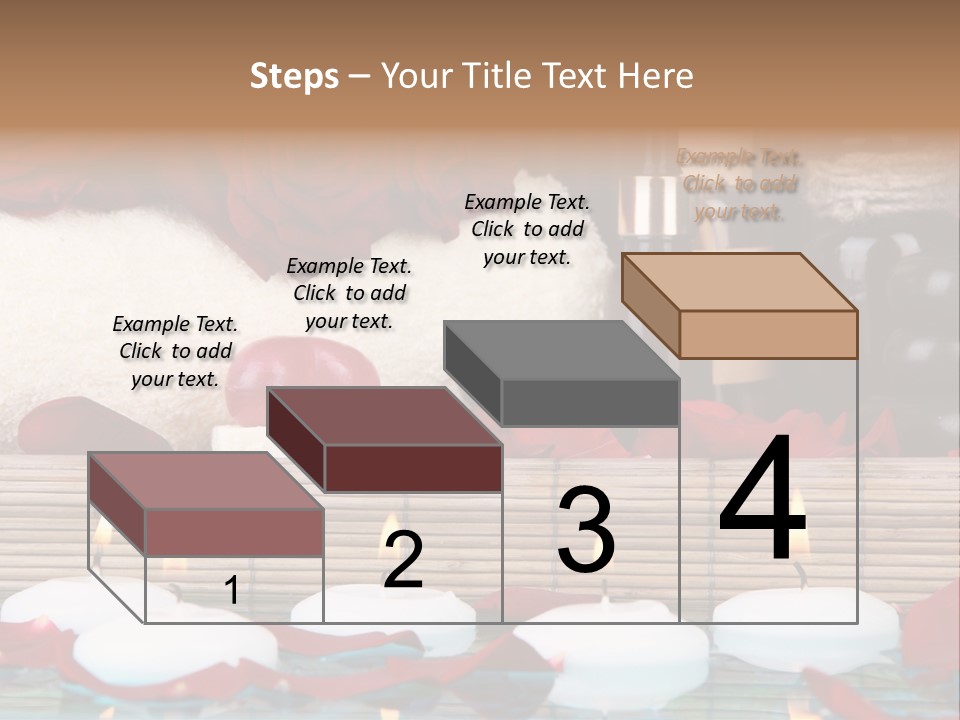 Closeup Rose Stone PowerPoint Template