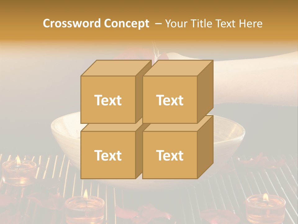 Luxury Relaxation Wooden PowerPoint Template