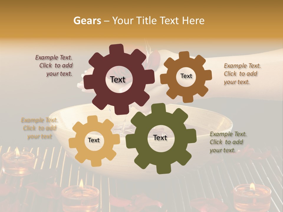 Luxury Relaxation Wooden PowerPoint Template