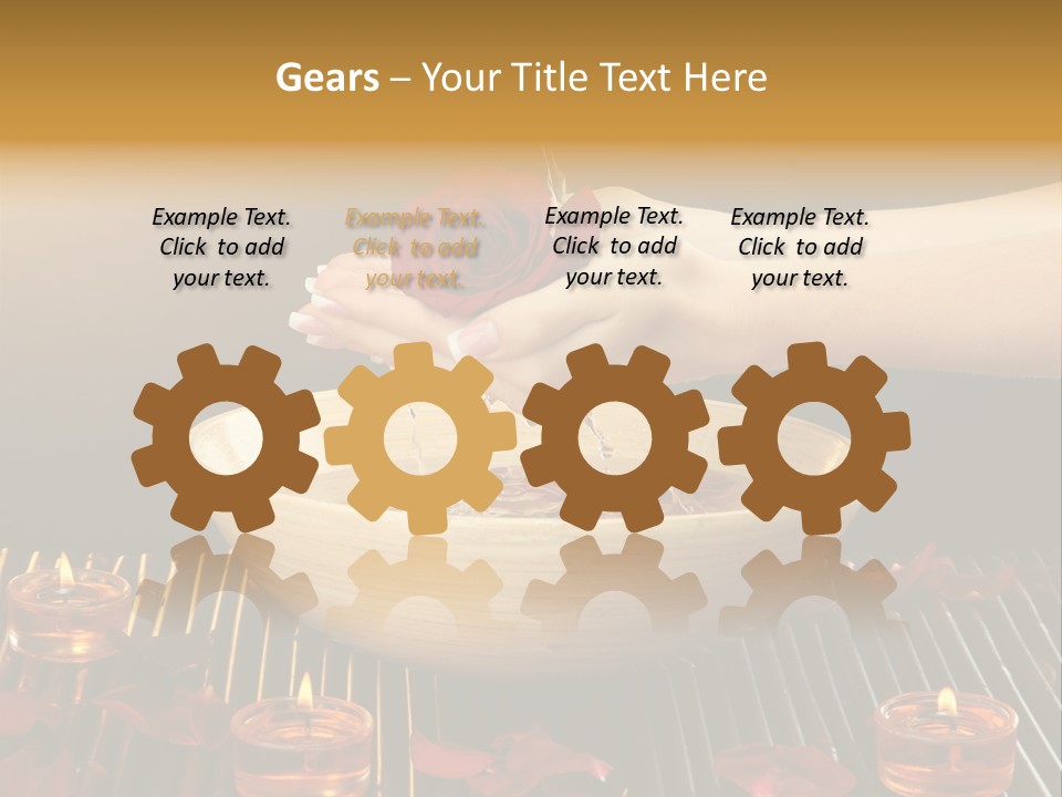 Luxury Relaxation Wooden PowerPoint Template