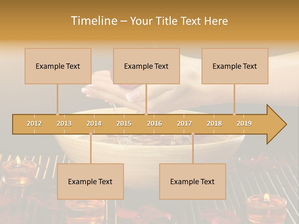 Luxury Relaxation Wooden PowerPoint Template