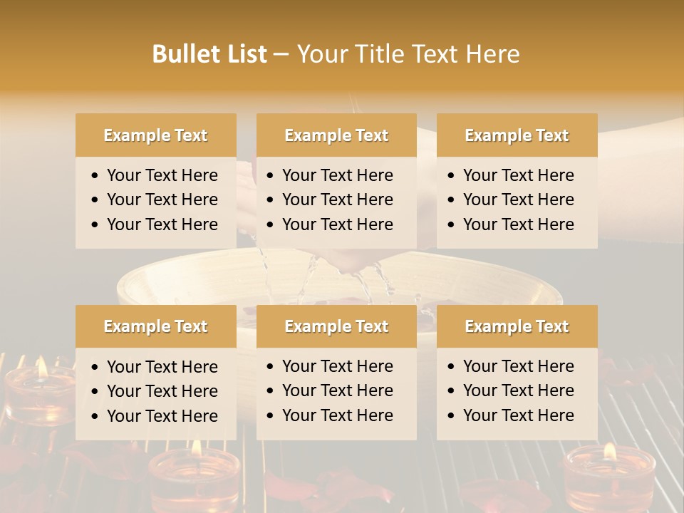 Luxury Relaxation Wooden PowerPoint Template