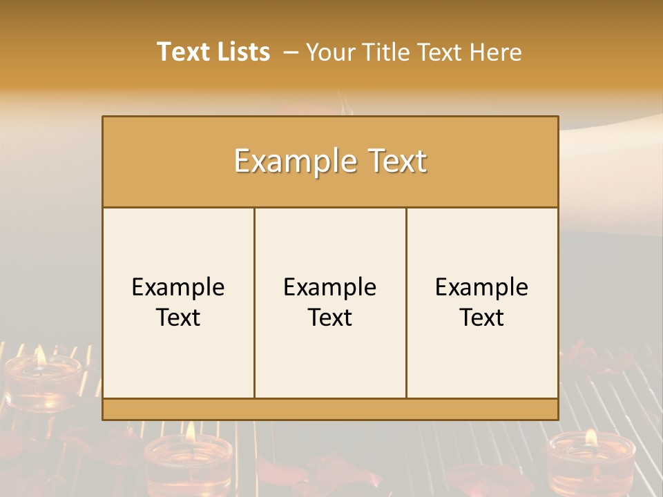 Luxury Relaxation Wooden PowerPoint Template