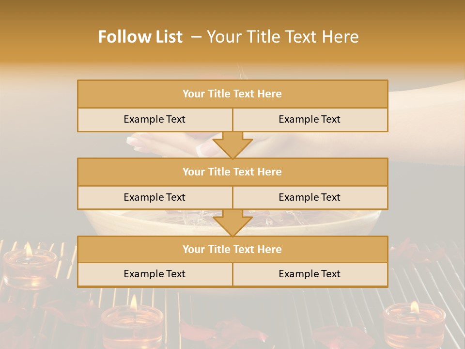 Luxury Relaxation Wooden PowerPoint Template