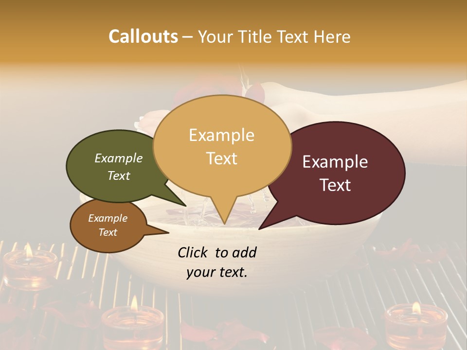 Luxury Relaxation Wooden PowerPoint Template