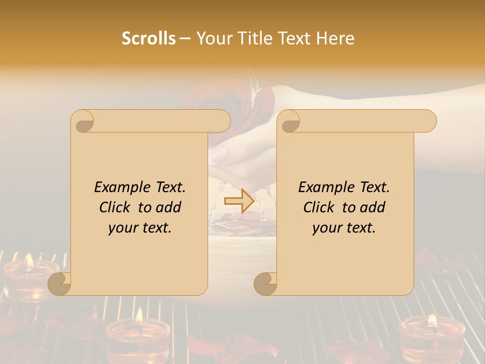 Luxury Relaxation Wooden PowerPoint Template