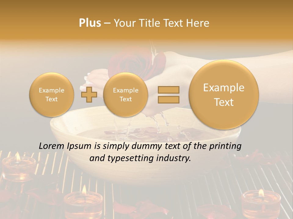 Luxury Relaxation Wooden PowerPoint Template