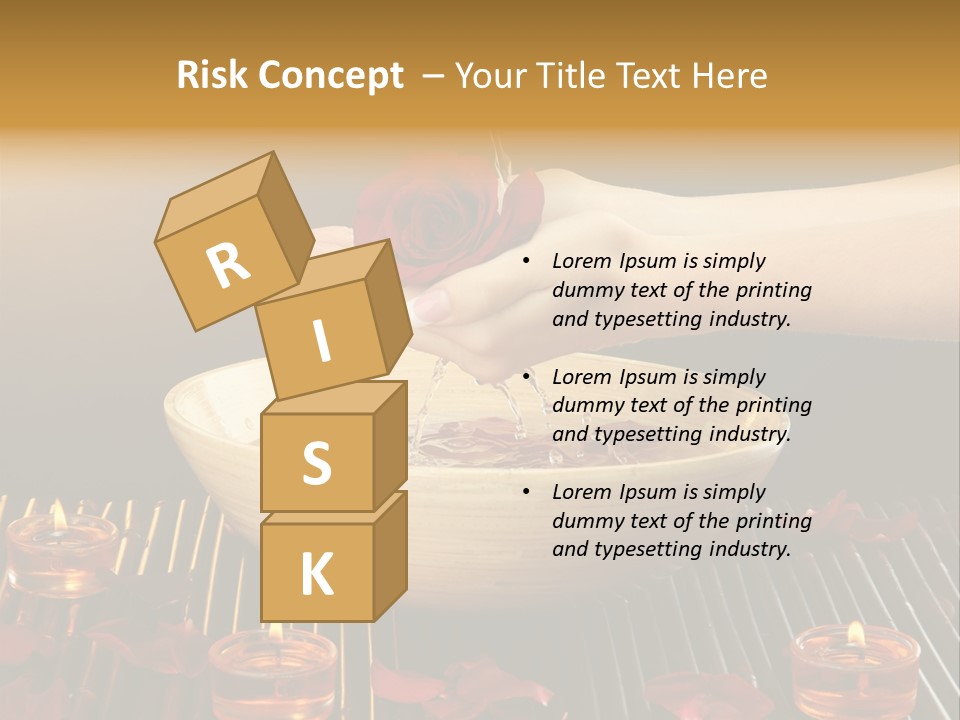 Luxury Relaxation Wooden PowerPoint Template