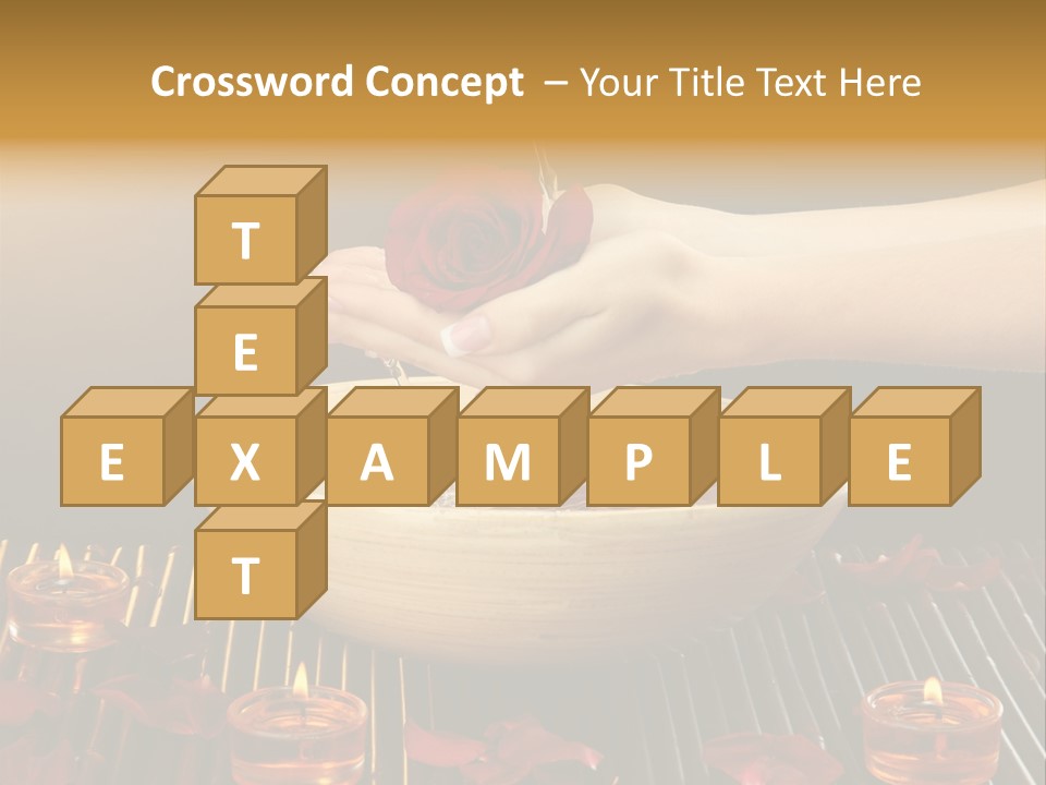 Luxury Relaxation Wooden PowerPoint Template