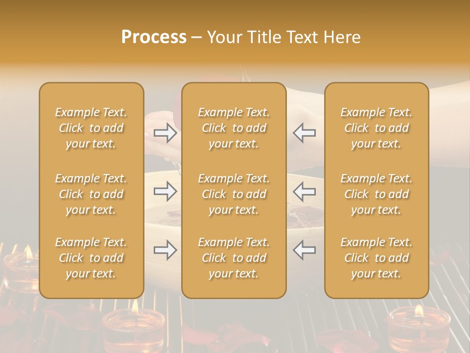 Luxury Relaxation Wooden PowerPoint Template