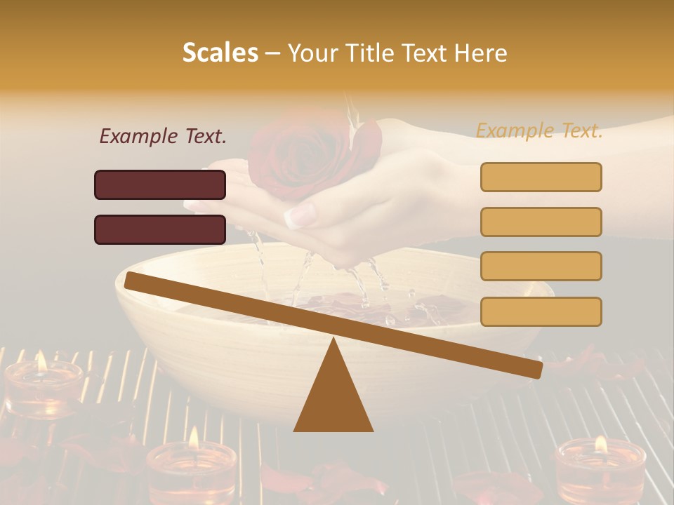 Luxury Relaxation Wooden PowerPoint Template