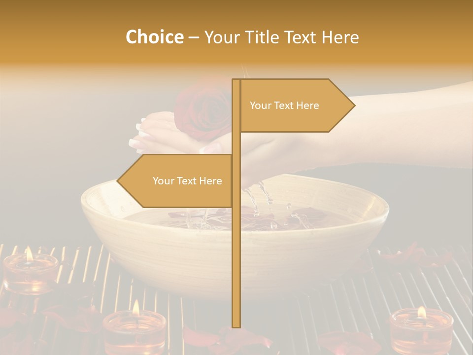 Luxury Relaxation Wooden PowerPoint Template