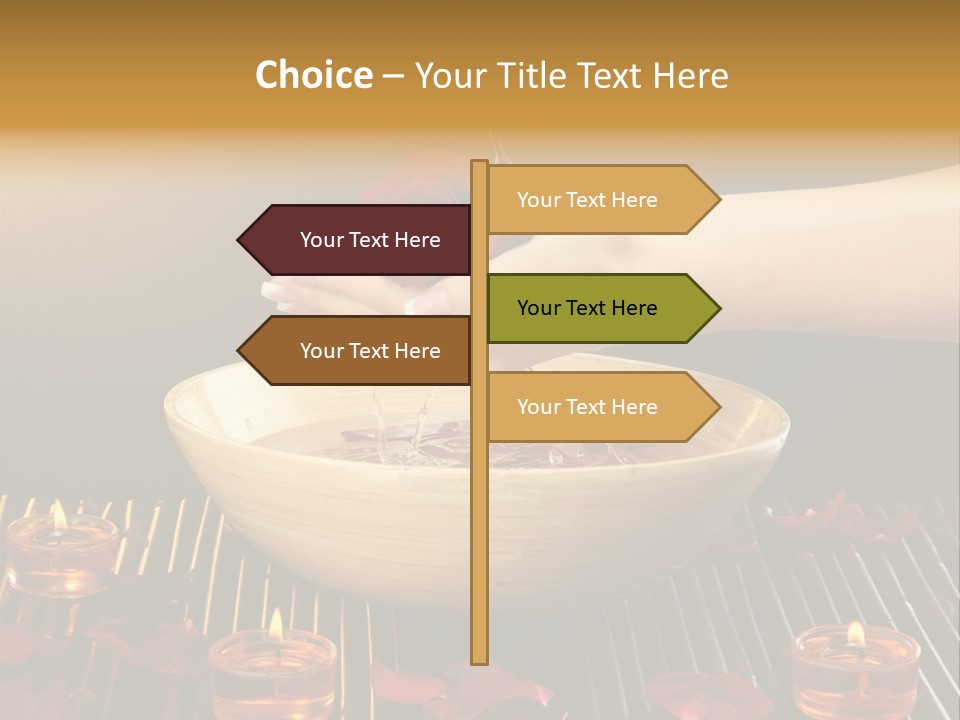 Luxury Relaxation Wooden PowerPoint Template