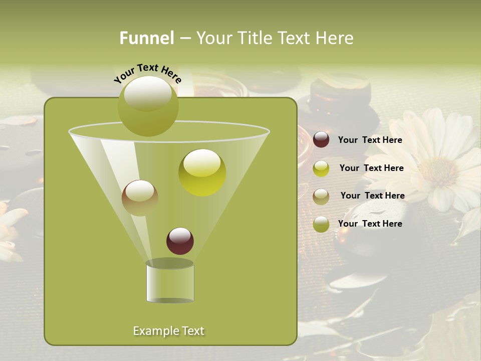 Closeup Flame Japanese PowerPoint Template