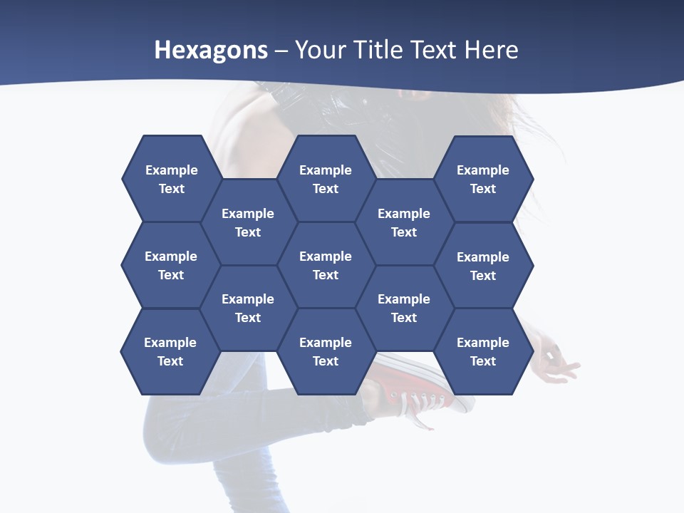 Break Dance Color Performer PowerPoint Template