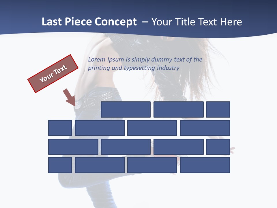 Break Dance Color Performer PowerPoint Template