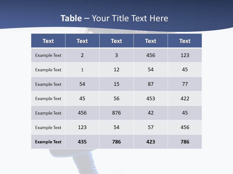 Break Dance Color Performer PowerPoint Template