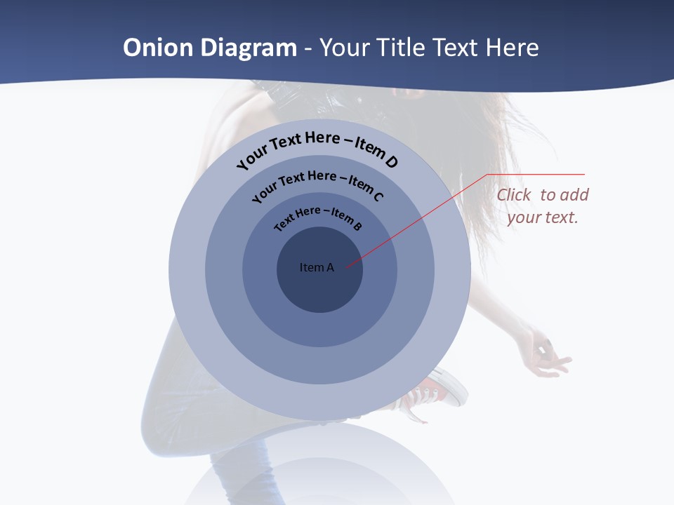 Break Dance Color Performer PowerPoint Template