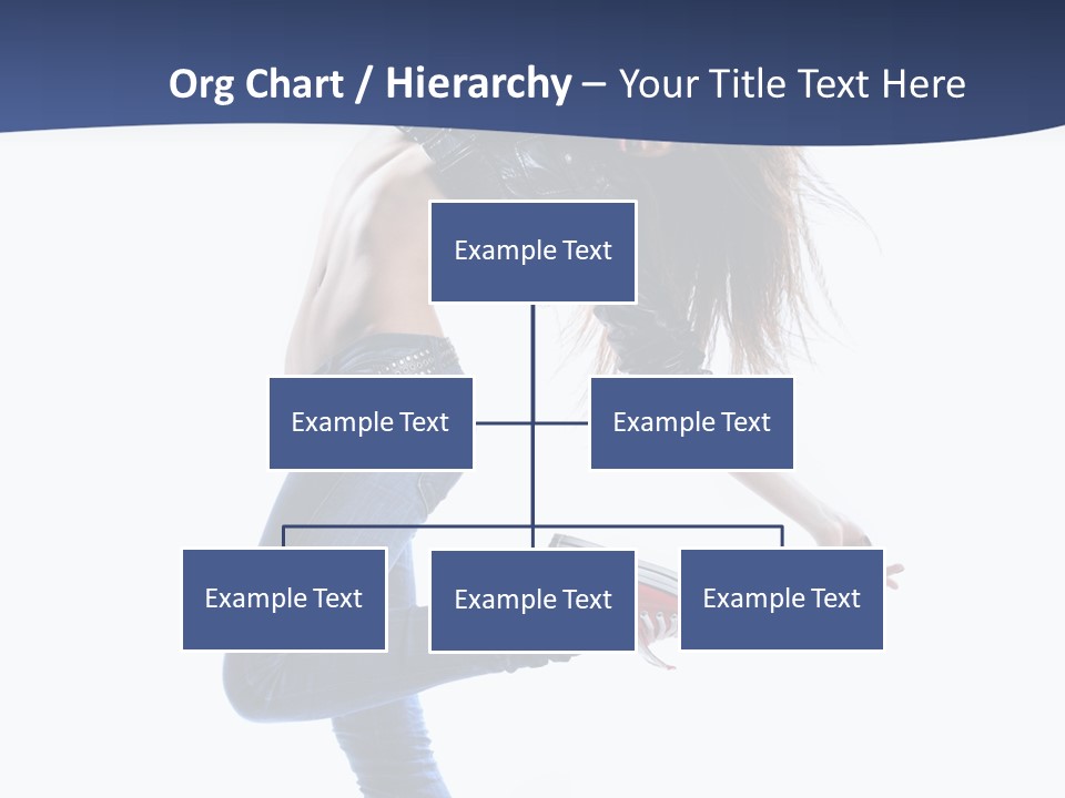 Break Dance Color Performer PowerPoint Template