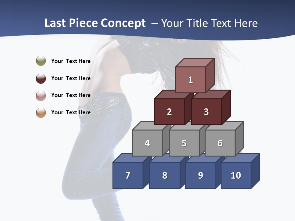 Break Dance Color Performer PowerPoint Template