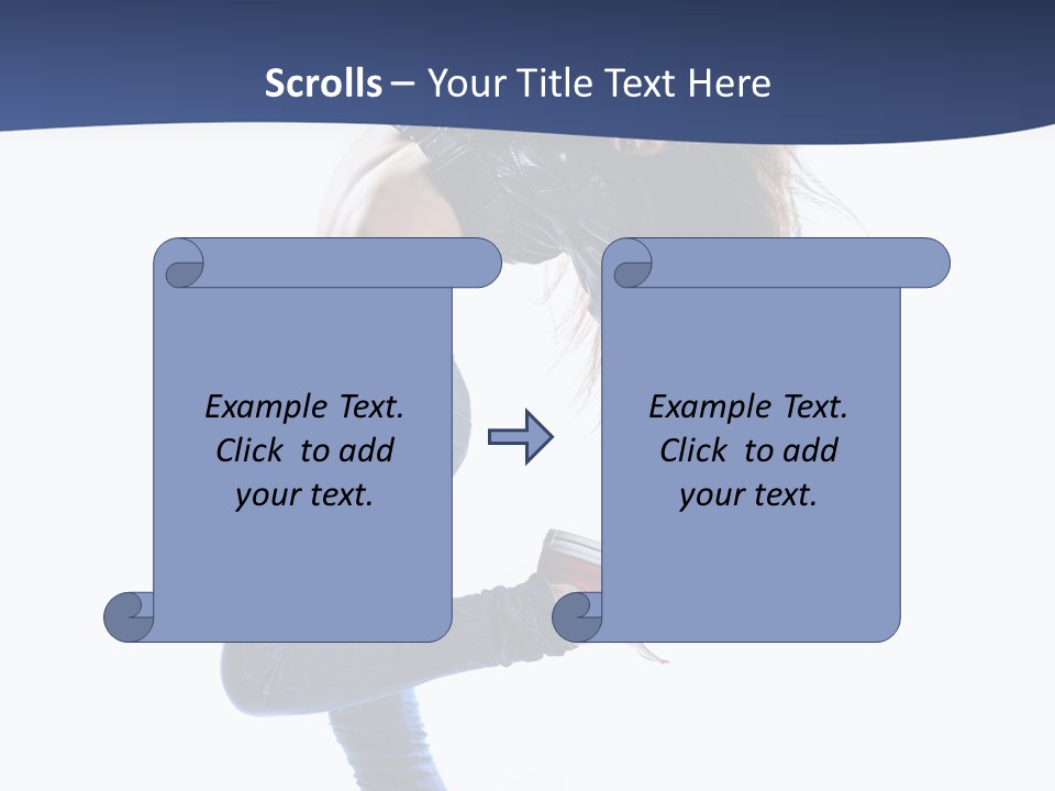 Break Dance Color Performer PowerPoint Template