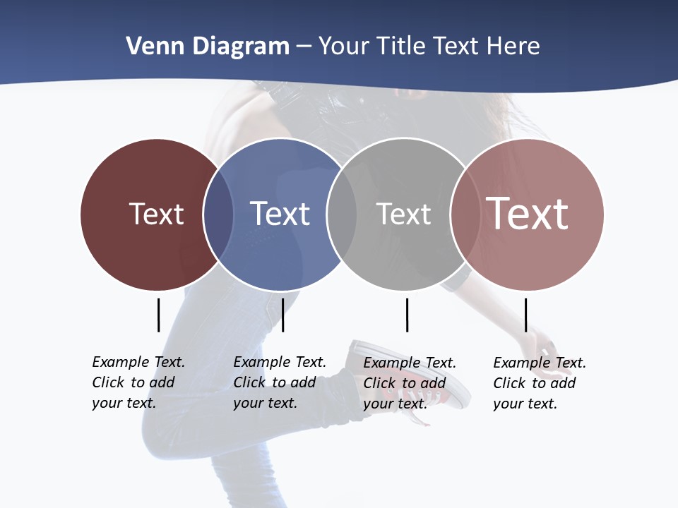 Break Dance Color Performer PowerPoint Template