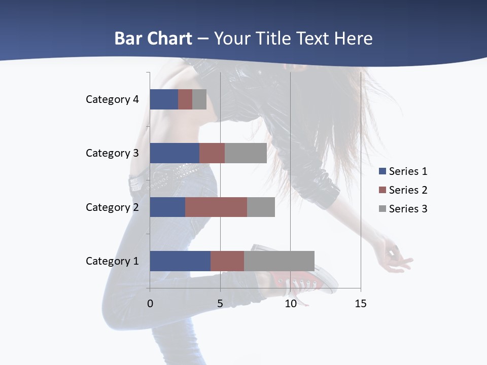 Break Dance Color Performer PowerPoint Template