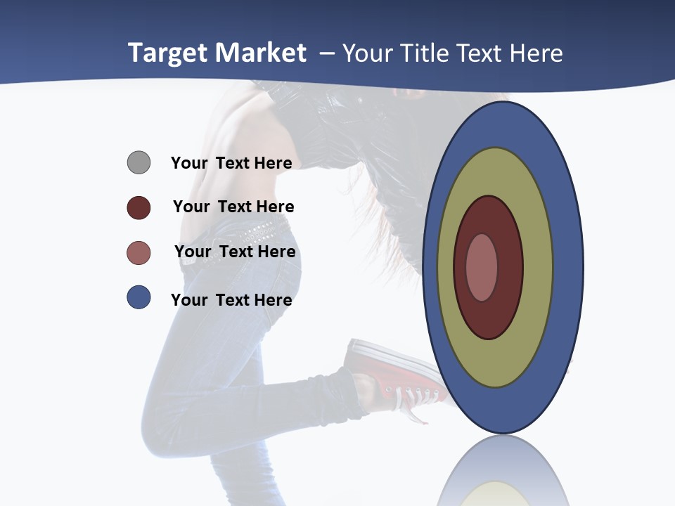 Break Dance Color Performer PowerPoint Template