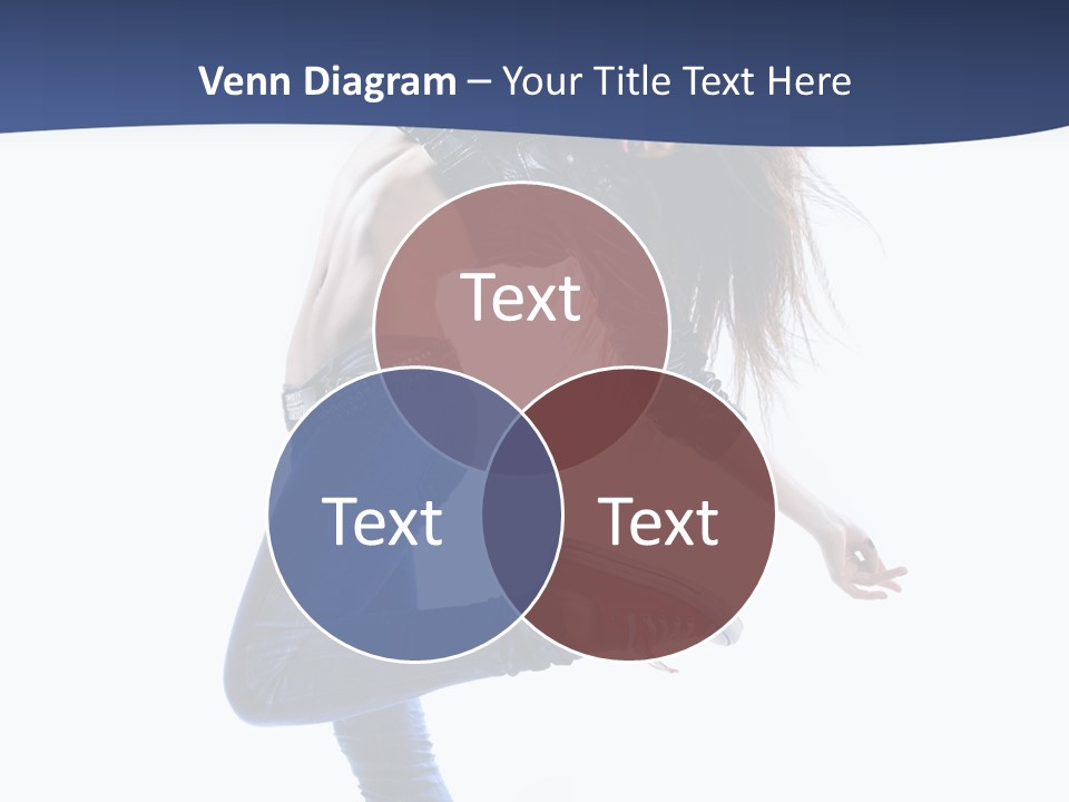 Break Dance Color Performer PowerPoint Template