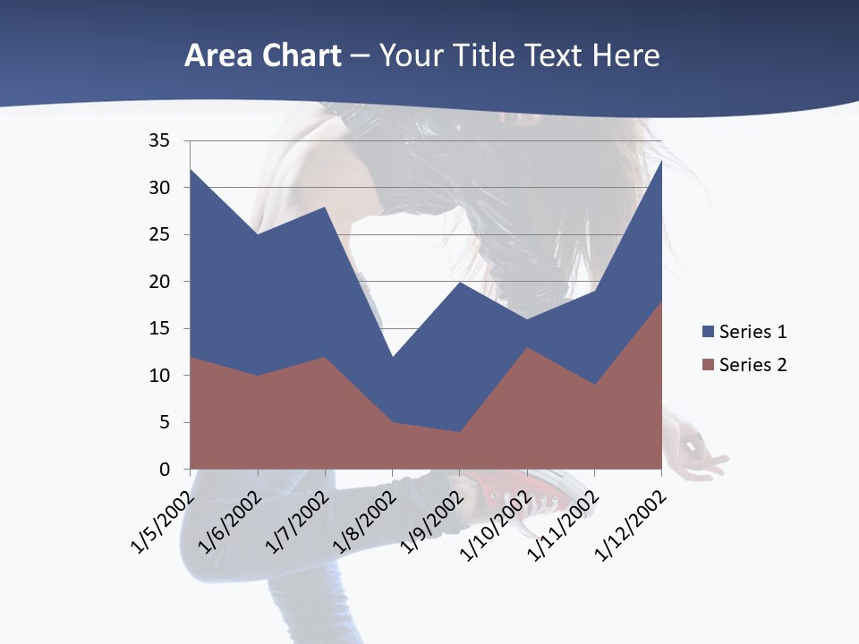 Break Dance Color Performer PowerPoint Template