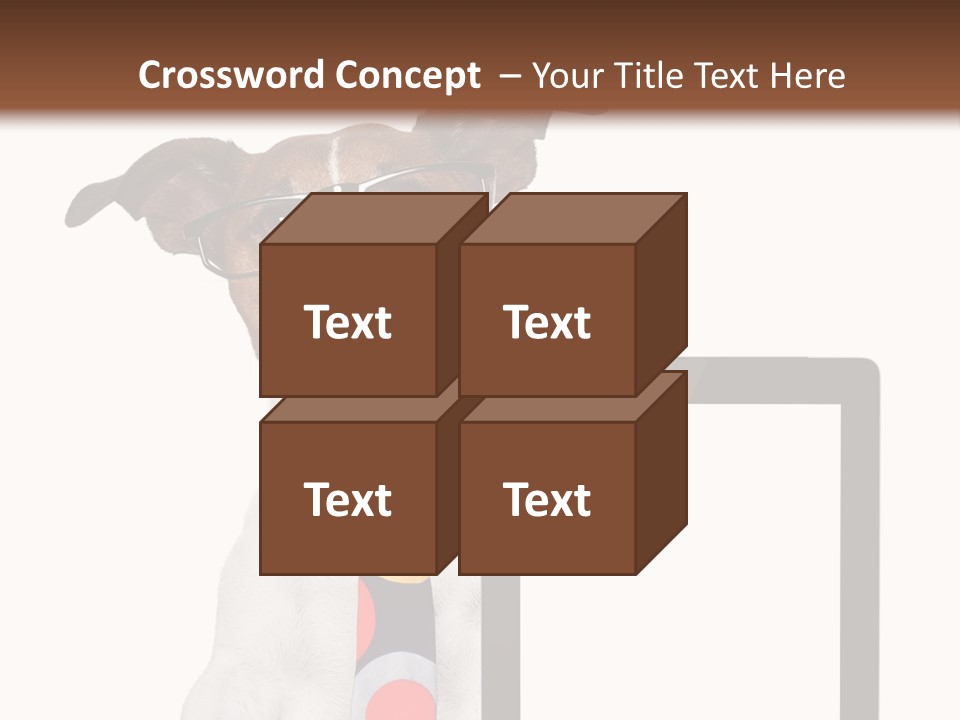 Communication Isolated Business PowerPoint Template