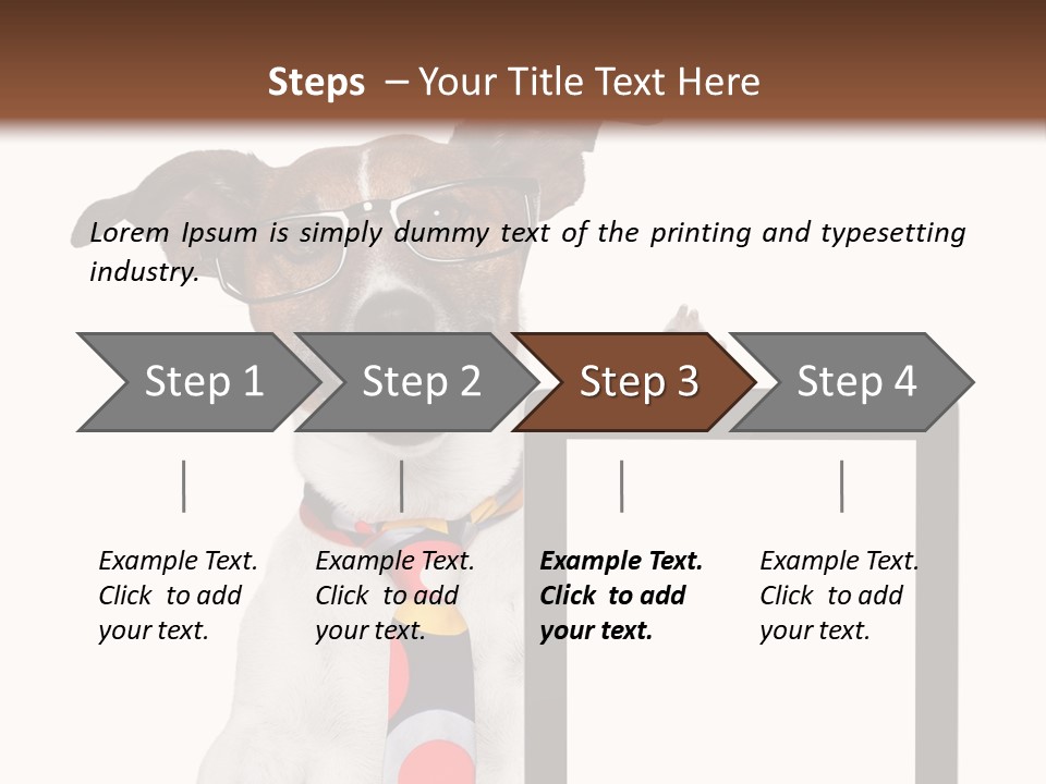 Communication Isolated Business PowerPoint Template