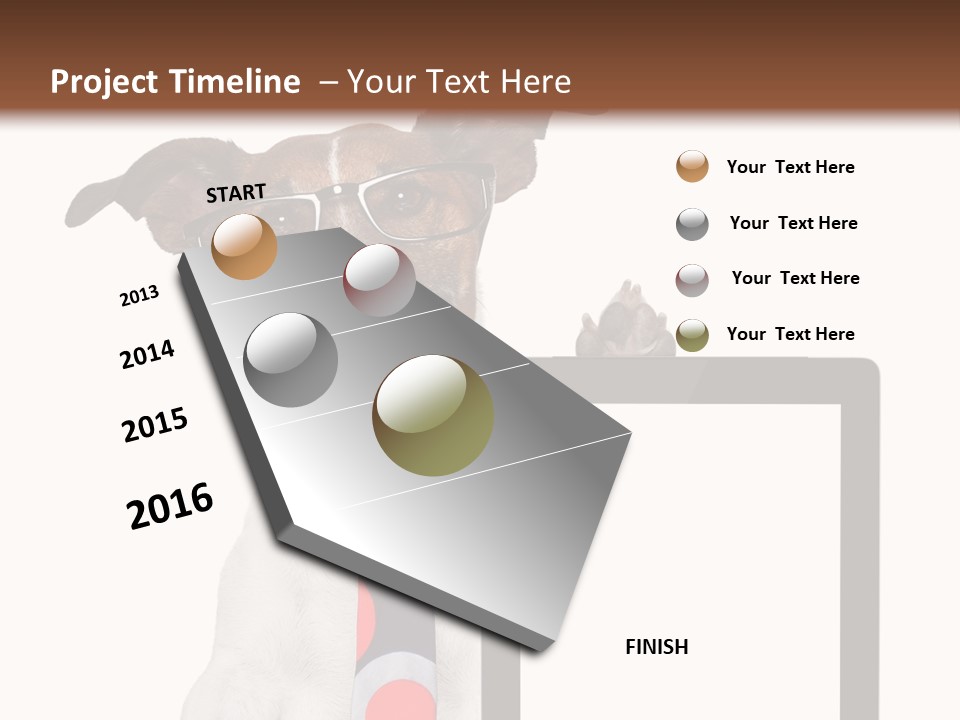 Communication Isolated Business PowerPoint Template