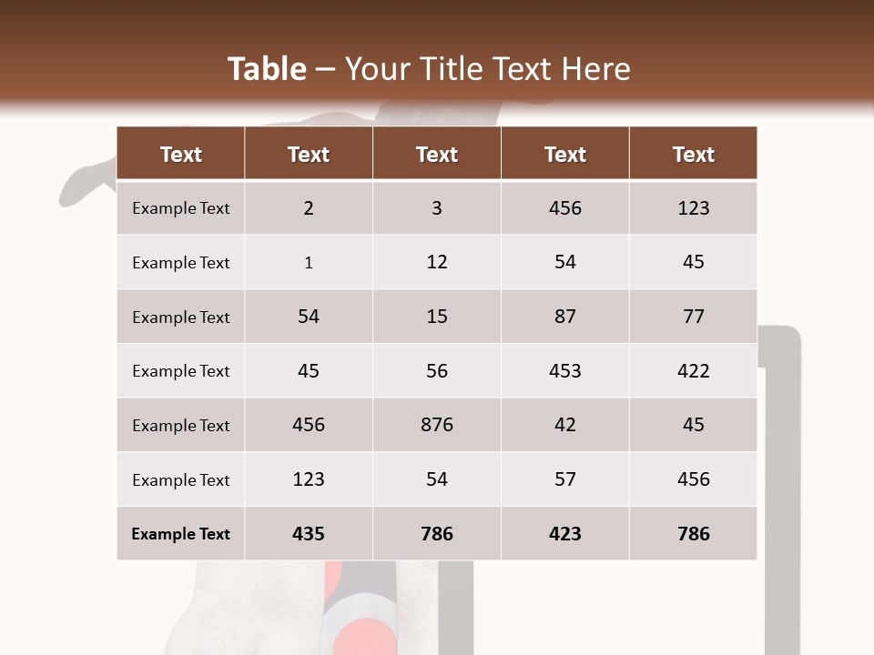 Communication Isolated Business PowerPoint Template