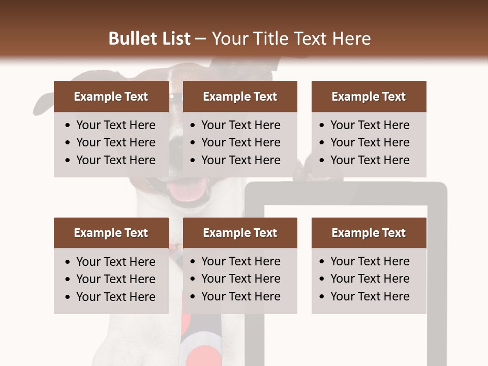 Communication Isolated Business PowerPoint Template