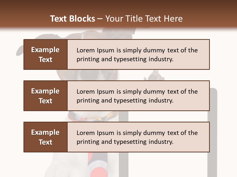 Communication Isolated Business PowerPoint Template
