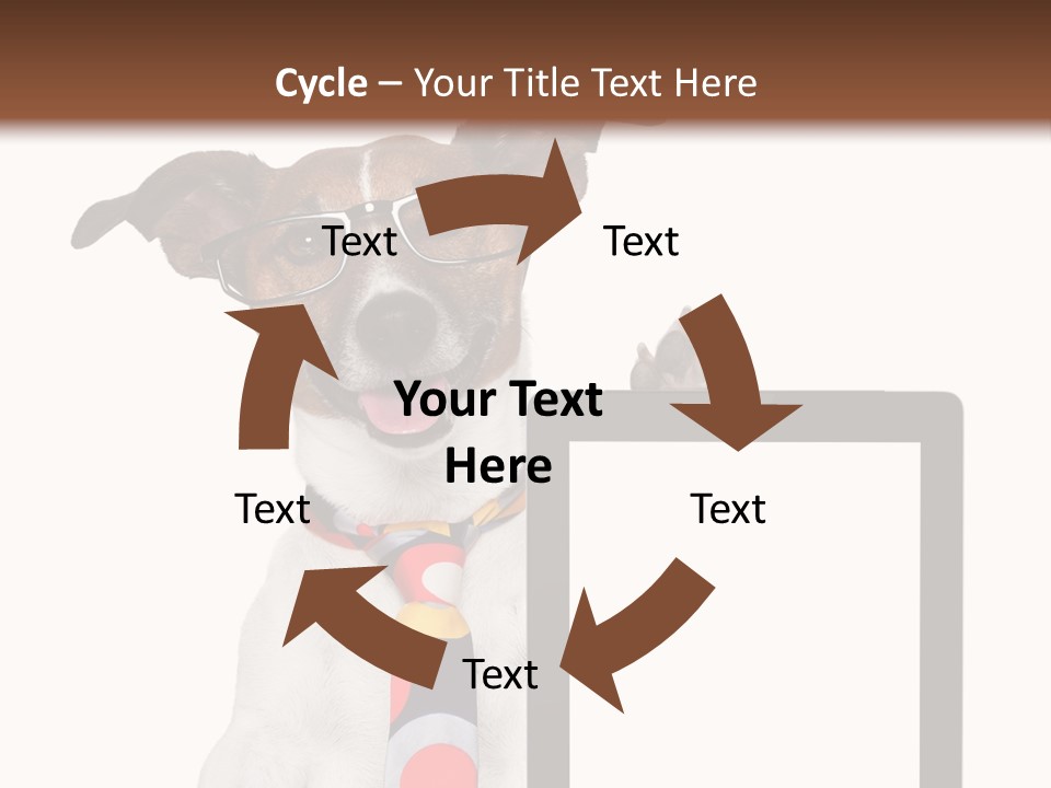 Communication Isolated Business PowerPoint Template