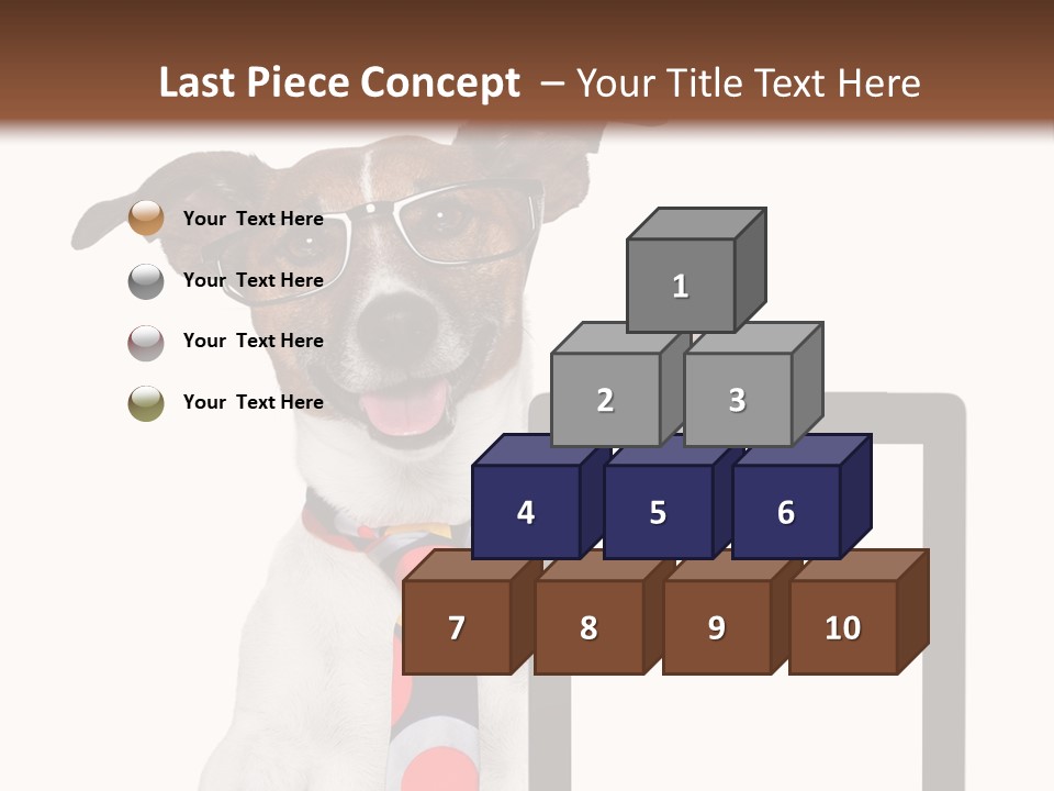 Communication Isolated Business PowerPoint Template