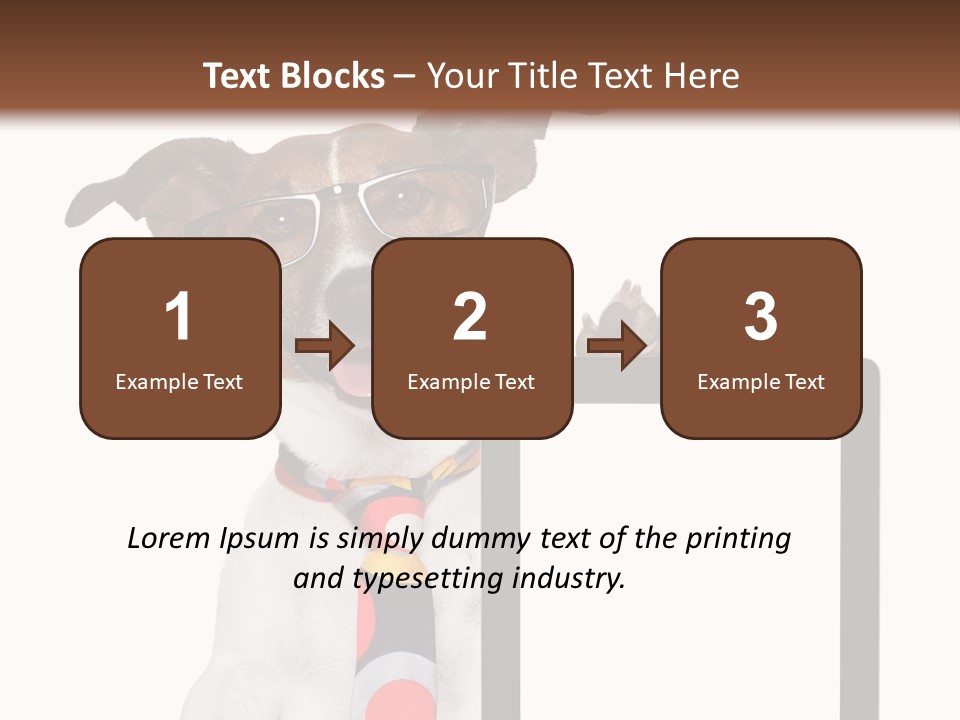 Communication Isolated Business PowerPoint Template