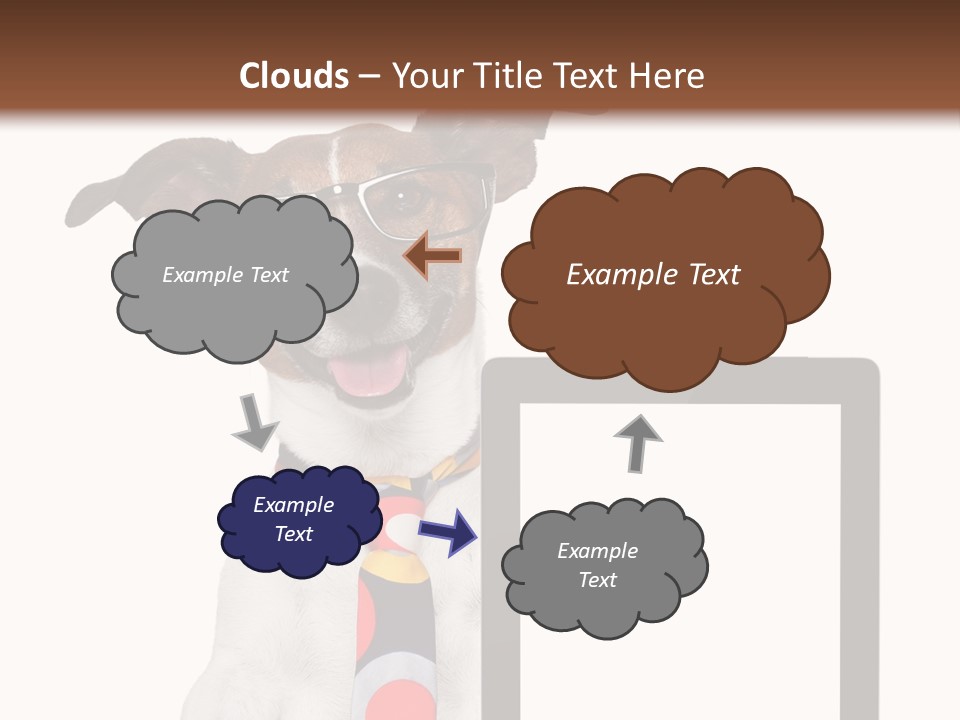 Communication Isolated Business PowerPoint Template