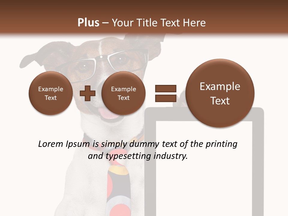 Communication Isolated Business PowerPoint Template