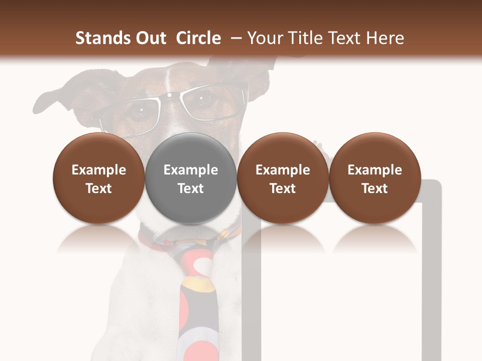 Communication Isolated Business PowerPoint Template