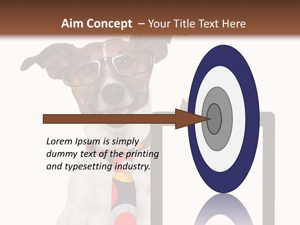 Communication Isolated Business PowerPoint Template