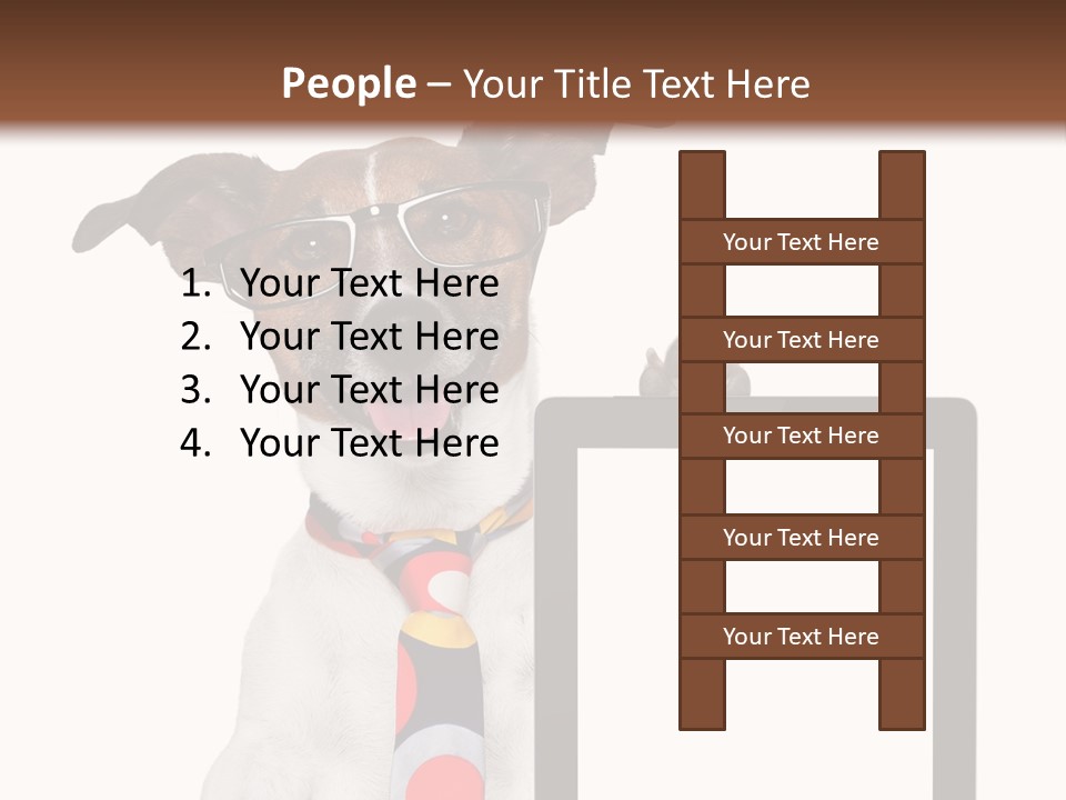 Communication Isolated Business PowerPoint Template
