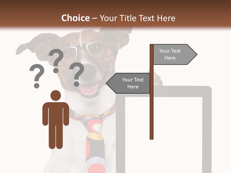 Communication Isolated Business PowerPoint Template