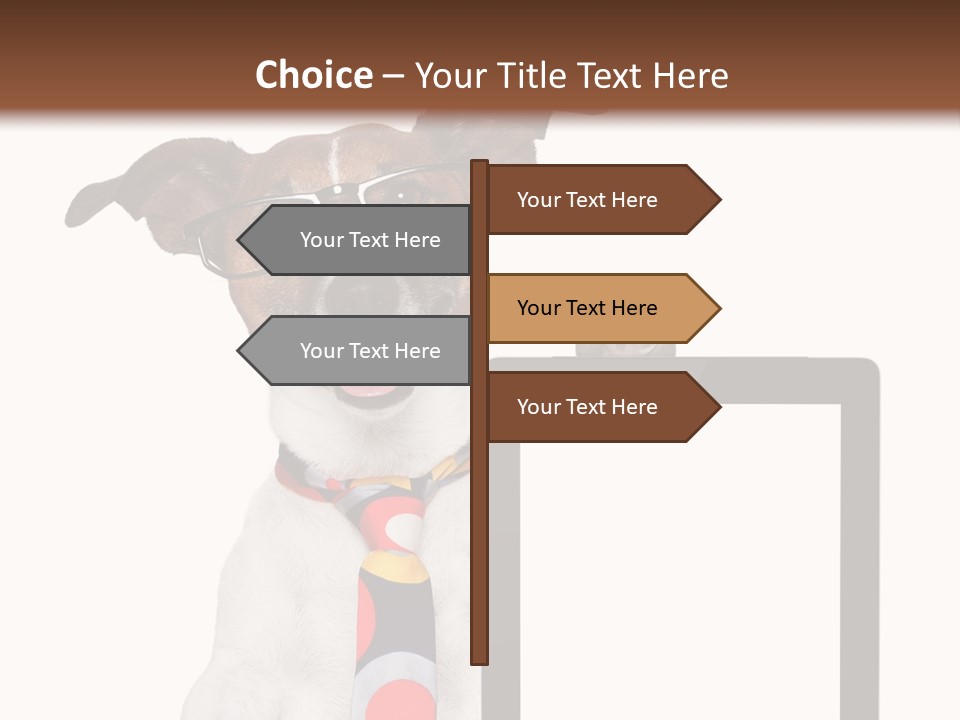 Communication Isolated Business PowerPoint Template