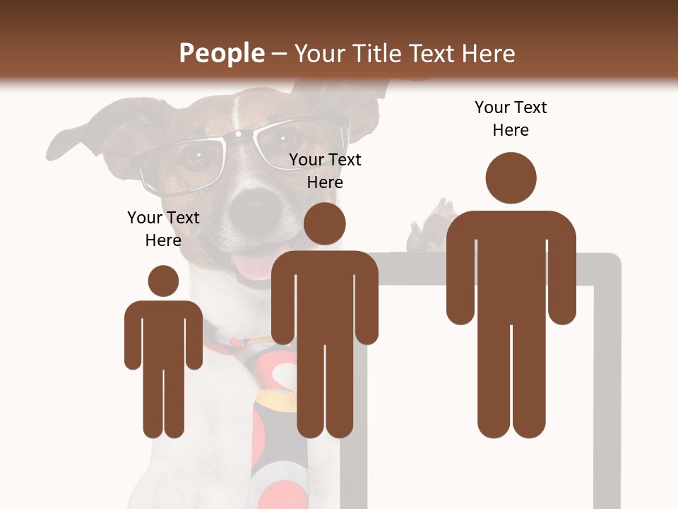 Communication Isolated Business PowerPoint Template