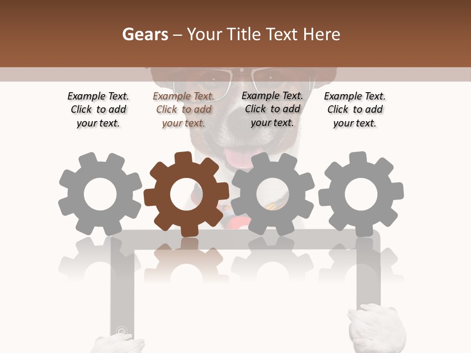 Background Occupation Paper PowerPoint Template