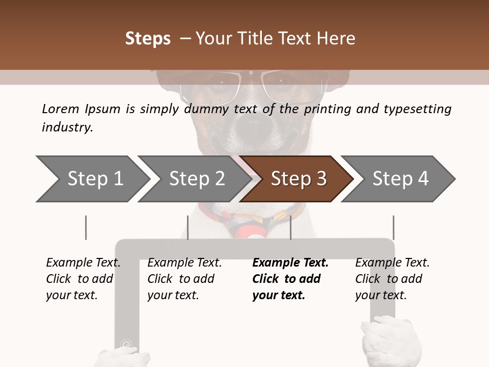 Background Occupation Paper PowerPoint Template